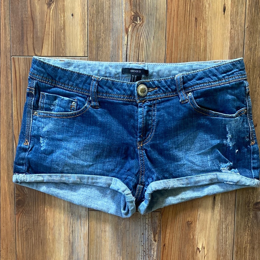 Denim Blue Women's Shorts